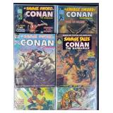Savage Sword Of Conan #1 & Savage Tales #2 +