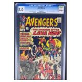 CGC 8.0 Avengers #5 1964 Marvel Comic Book