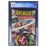 CGC 7.5 Avengers #7 1964 Marvel Comic Book
