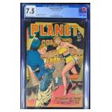 CGC 7.5 Planet Comics #50 1947 Fiction House Comic