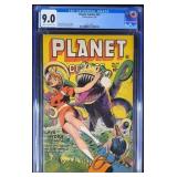 CGC 9.0 Planet Comics #42 1946 Fiction House Comic