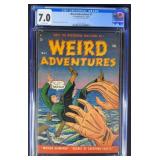 CGC 7.0 Weird Adventures #1 1951 P.L. Comic Book