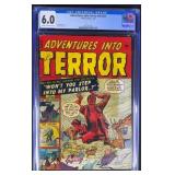 CGC 6.0 Adventures Into Terror #44 (#2) 1951