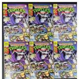 6pc Teenage Mutant Ninja Turtles Adventures #1