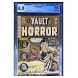 CGC 6.0 Vault Of Horror #24 1952 EC Comic Book