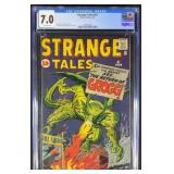 CGC 7.0 Strange Tales #87 1961 Marvel Comic Book