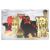 Vintage Halloween Display Decorations