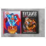 1995 DC Comics & 2000 Titans Hardback Bokks