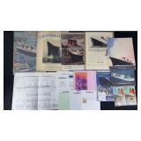 Vintage Ocean Liner Ephemera
