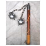 Flail Mace w/Chain & Spiked Balls