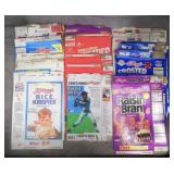 1990's Flattened Cereal Boxes