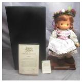 Precious Moments Wood Louise Doll