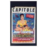 Vintage German Autumn Leaves Movie Poster