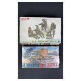 Sealed U.S. & British Military Model Kits
