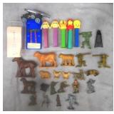 28pc Assorted Vintage Toys Lot
