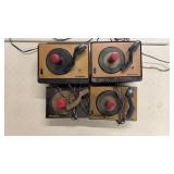 Vintage RCA Victor 45mm Record Players