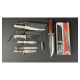 Assorted Knives w/ WWII Era German Youth Knife