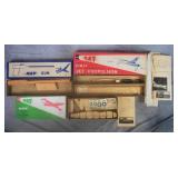 Vintage Ray Scale Model Airplanes & Ray Gun