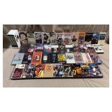 45pc Vtg Music Mixed Genre VHS Cassette Tapes
