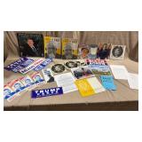 27pc Vtg Political Ephemera Lot