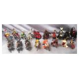 1990's Plastic Medieval Toy Figures Grouping