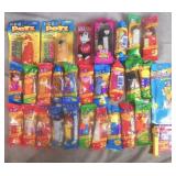 28pc 1990's-2000's Pez Dispensers Lot