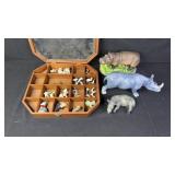 Animal Miniature Figurines & Statues w/ Japan