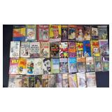 Vintage Paperback Books w/ MAD & SCI-FI