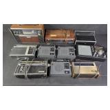 10pc Vintage Radios w/ Sony & Grundig