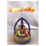 Erzgebirgische German Birth of Jesus Music Box