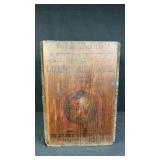 Vintage Atlantic Lubricating Oil Wood Crate