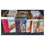 61pc 1970s Playboy Magazines