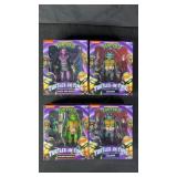 NIP Neca TMNT Turtles In Time Action Figures