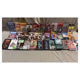 34pc Vtg Mixed Genre VHS Tapes w/Unusual Titles