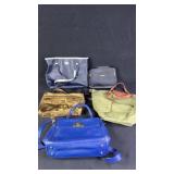 5pc Assorted Purses / Handbags w/ Coach