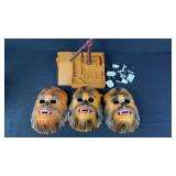 Vintage Star Wars Droid Factory & Chewy Masks