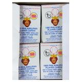 1980 Topps Burger King Phillies Baseball Pack Box