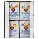 1980 Topps Burger King Phillies Baseball Pack Box