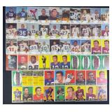 58pc 1961 Topps & Fleer Football Cards w/ HOF