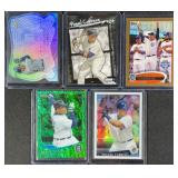 5pc Miguel Cabrera Baseball Cards w/ Parallels