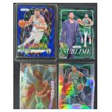 4pc Jason Tatum Insert / Parallel Basketball Cards