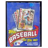 1984 Topps Baseball Wax Pack Box