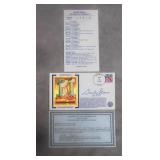 1998 Bart Starr Signed Bull's Eye Cachet