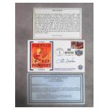 1997 Otto Graham Signed Bull's Eye Cachet