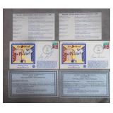 Greg Luzinski/Paul Owens Signed Bull's Eye Cachets