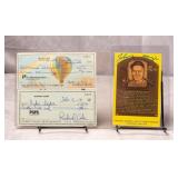 3pc Baseball Hall of Famer Signed Lot