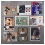 Baseball HOF Game Bat/Jersey Insert Cards