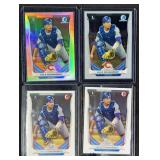 2014 Bowman Kyle Schwarber RCs w/ Refractor