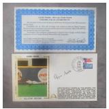 1992 Ozzie Smith Signed Gateway Cachet