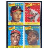 1959 Topps Baseball Star & HOF All Star Cards